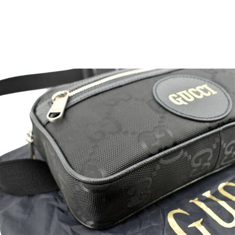 gucci 631341|GUCCI Off The Grid GG Nylon Belt Bag Black 631341 .